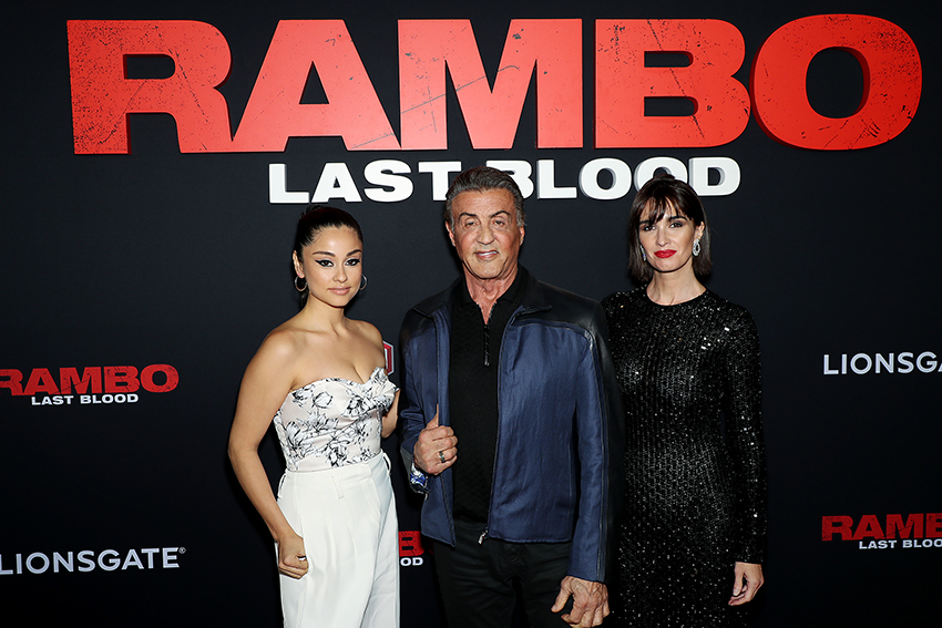 rambo premiere